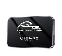 Bosiyrggrl CarPlay AI Box 2G+16G Boîte Intelligente pour Voiture Android 13 sans Carplay Adaptateur Android Auto avec Sortie Vidéo Compatible