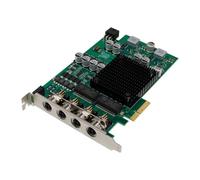 Bosiyrggrl Carte Réseau Serveur PCI-E X4 Gigabit 4 Ports PoE Vision Network Card Serveur I350AM4 Ethernet 9.5K LAN Adapter