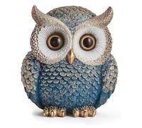 Bosiyrggrl Choux Figurine Home Decor-Cute Owl Statue pour la Bibliothèque, Table, Bureau, Chambre, Salon, Décorations de Meubles de Télévision Cadeaux