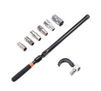 Bosiyrggrl Clé à Molette pour en Acier au, Clé à Manchon de Plombier, Clé à Écrou pour D'Évier, Kit D'Installation D'Évier de Bassin avec Clé à Molette