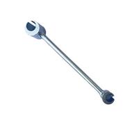 Bosiyrggrl Clé de Réglage des Charnières Clé à Crochet à Double Extrémité Clé pour Outils à Main à Boulon Rond Outils à Clé Réglable 19 mm + 23 mm