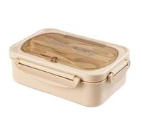 Bosiyrggrl Conteneur de Nourriture avec Table de Table Carrée Divisée Boîte à Lunch à L'Épreuve des Fuites Four à Micro-Ondes en Toute Sécurité pour les Employés de Bureau Bento Box pour Pique-Nique K