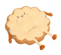 Bosiyrggrl Coussins de Siège Super Mignons, Coussins de Siège Carrés et Ronds en Peluche Antidérapants, Utilisation au Bureau et à comme Cadeaux pour Les Amis C