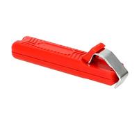 Bosiyrggrl Couteau à Dénuder les Câbles, Outil de Dénudage de Fils, Manche en Plastique Réglable de 4 à 16 Mm, Couteau à Dénuder pour Électricien