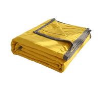 Bosiyrggrl Couverture Glacée pour Toutes Les Saisons - Couette D'Été Plus Fraîche pour Les Dormeurs Chauds et Les Sueurs Nocturnes, de Haute Qualité, Jaune 170 X 200 cm