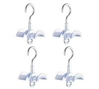 Bosiyrggrl Crochet de Cintre Rotatif pour Sac à Main, Support pour, Ceintures et Écharpes, Organisateur de Garde-Robe Gain de Place.