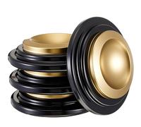 Bosiyrggrl Cups de Piano en Métal Robuste avec Design en Caoutchouc pour en Bois Dur, Patins de Jambe en Feutre Antidérapants pour Meubles.