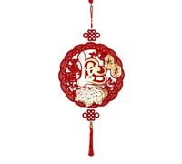 Bosiyrggrl Décor du an Lunaire Chinois 2024 Festival du du Vietnam Pendentif Suspendu Noeud Chinois Pendentif Maison Tet Décoration 4 Facile à Utiliser