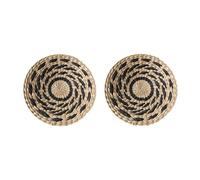 Bosiyrggrl Décorations Murales Bohèmes, Décorations Murales, Tentures en Paille Faites à la Main, Décoration de Salon chez L' Diamètre 30CM