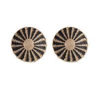 Bosiyrggrl Décorations Murales Bohèmes, Décorations Murales, Tentures en Paille Faites à la Main, Décoration de Salon chez L' Diamètre 25CM