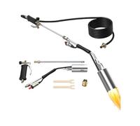 Bosiyrggrl Désherbeur Thermique, Chalumeau à Propane, Brûleur à Désherber, Flammes pour le Désherbage, le Déneigement et le Déblaiement des Toitures en Asphalte