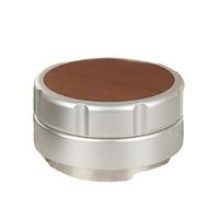 Bosiyrggrl Distributeur de Café Tamper en Noyer pour Café Distributeur de Café Réglable en Profondeur pour Espresso Auto-Déchargeurs Distributeur de Poudre de Café 51mm