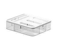 Bosiyrggrl Distributeur de Film Alimentaire pour Cuisine, Boîte de Rangement pour Film Alimentaire, à Sandwich - Insert de Tiroir Peu Encombrant pour L'Organisation de