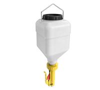 Bosiyrggrl Distributeur de Sauces à Suspendre, Capacité de 5,5 L, pour Moutarde, Salade, Ketchup et Mayonnaise, Jaune