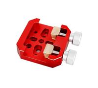 Bosiyrggrl Dovetail Réimposé Double, Grande Fente de Queue d'aronde Renforcée, Accessoire pour Télescope Astronomique, Fente de Queue d'aronde, Accessoires pour Télescope Astronomique, Rouge