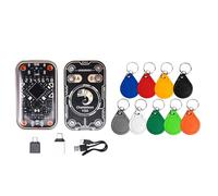 Bosiyrggrl Emulator de Chameleon Ultra RFID RFID RFID Smart Chip Reader Emulator + 9CUID Keychain 125KHz 13.56 MHz Ducod Duplicator NFC