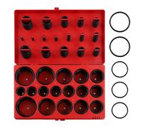 Bosiyrggrl Ensemble de 419 Pièces, Assortiment Universel de Joints Toriques, 32 Tailles, Joint D'Étanchéité en Caoutchouc Nitrile, pour Plomberie, Pièce de Réparation de Automobile