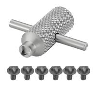 Bosiyrggrl Ensemble D'Entretien de Couteaux Comprenant un Kit de Vis et de Tournevis en Titane pour Microtech, UTX-85, Troodon.