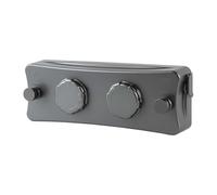 Bosiyrggrl Étendoir à Linge Rétractable, Étendoir à Linge D'Extérieur, Double Ligne de Séchage et de Séchage du Linge, Étendoir à Linge Réglable Fixé au Mur