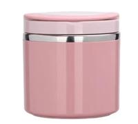 Bosiyrggrl Food Flash for Hot Food for Adults Termo Para Comida Boîte à Lunch en Acier Inoxydable pour Les Enfants Rose 630 ML