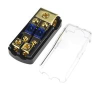 Bosiyrggrl Fusible d'alimentation à Une Sortie et Deux Sorties, Fusible ANL 60 A, Fusible de Sécurité pour Cordon d'alimentation Audio de Voiture en Cuivre Pur