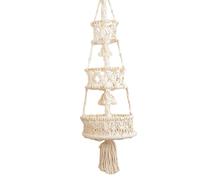 Bosiyrggrl Gland Suspendu Panier Bohème Décor à Pot de Fleur Support Suspendu Panier de Fruits Cuisine Intérieur Extérieur Décoration C