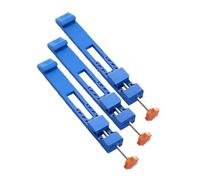 Bosiyrggrl Guide de Base de Machine de Découpe Réglable Évidemment, Pince de Positionnement de Fraisage de Scie Circulaire Électrique, Guide de Coupe Du Bois