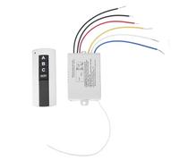 Bosiyrggrl Interrupteur de Commande à Distance Sans 3 Voies Marche/Arrêt 220 V pour Lampe, Maison Intelligente, Récepteur, Émetteur