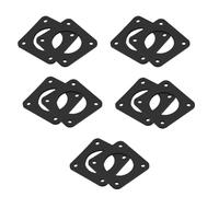 Bosiyrggrl Kit D'Amortisseur de Moteur Pas à Pas, Kit D'Amortisseur de Moteur Pas à Pas, Pièces de Machine CNC, Réduction du Bruit, Isolation des Vibrations.