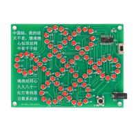 Bosiyrggrl Kit de Soudage Électronique 5 V pour Circuit Imprimé, Éclairage LED, Nœud Chinois, Amusant