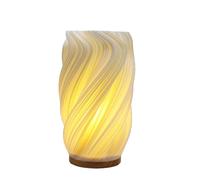 Bosiyrggrl Lampes de Chevet pour Table de Nuit Lampe de Nuit Vintage à Rayures Petite Lampe de Nuit pour Étude et Décoration, Breeze C