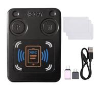Bosiyrggrl Lecteur/Copieur de Cartes à Puce NFC RFID + 3 Cartes CUID IC 13,56 MHz ID 125 KHz 250 KHz 375 KHz Clonage de Jetons RFID Duplicateur