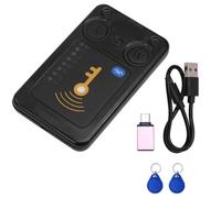 Bosiyrggrl Lecteur de Puce RFID Intelligente ISO14443 avec Détection de M125KHZ IC 13,56 MHz. Décodage de Badge RFID Émulateur avec Prise en Charge de Carte.