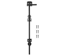 Bosiyrggrl Loquet de Porte Robuste, Boulon de Canne Portable, Serrure de Porte, Quincaillerie D'Arrêt de Porte pour Porte Ouverte Simple, Clôture en Bois