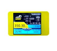 Bosiyrggrl Mineur Solo BTC 350 /S avec Écran Tactile Intelligent de 2,8 Pouces, Version Améliorée pour Le Minage de Crypto-Monnaies à Domicile