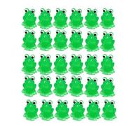 Bosiyrggrl Mini Grenouilles Lumineuses qui Brillent dans le Noir, Figurines Miniatures, Décoration de Paysage, Grenouille, Jardin Féerique, Miniatures à Faire Soi-Même, Facile à Installer, Facile à Ut