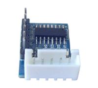 Bosiyrggrl Mini Module D'Entraînement de Moteur Pas à Pas D'Interface ULN2003 XH-5P, Carte D'Entraînement de Moteur à Cinq Fils et Quatre Phases