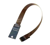 Bosiyrggrl Mini PCIE to M.2 NIC NIG Network Carte Adapter Cable .E Key Compatible Interface Motorard M2 NIC Extension NGFF Extension Cable 30cm