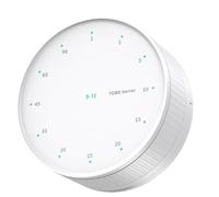 Bosiyrggrl Minuteur de Cuisine Multifonction, Compte à Rebours, Apprentissage de la Cuisine, Gestion de la Pâtisserie, Alarme, Minuterie, Blanc