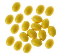 Bosiyrggrl Modèle de Fruits Simulés, Accessoires de Simulation de Faux Fruits, Outils Pédagogiques Décoratifs pour L'École au Citron