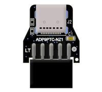 Bosiyrggrl Module de Carte D'Extension USB2.0 9 Broches vers Type-C Adaptateur 20 à 9 Broches Carte D'Extension USB2.0 9 Broches vers Type-C A