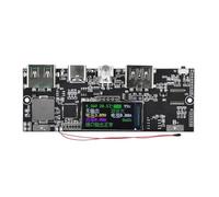 Bosiyrggrl Module de Chargeur de Batterie Mobile Super, Écran Couleur PD 22,5W, Carte Mère de Circuit, Module de Chargement de Banque de Puissance Mobile 5V 4,5A, sans Port L.