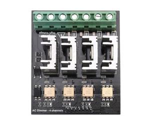 Bosiyrggrl Module de Dimming D'Éclairage 4 Canaux Module de Puissance Jusqu'à 220V (5A-10A)