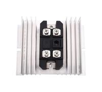 Bosiyrggrl Module de Redressement à Pont en Diode en Métal, Monophasé, Silicium, 100A, 1600V.