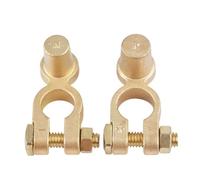 Bosiyrggrl Paire de Connecteurs de Bornes de Batterie 1 pour Batterie de Voiture, Bornes Positive et Négative, Bornes Supérieures pour Voiture.