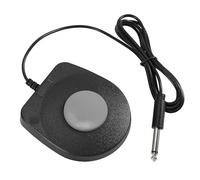 Bosiyrggrl Pédale de Sustain de 6,5 mm pour Ensemble de Batterie de Pied de Piano pour Claviers, Pianos Électriques, Pianos à Main et Instruments de Musique. Accessoires de Piano Électriques et