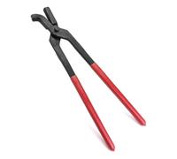 Bosiyrggrl Pince à Fer à Cheval, 14" Pince à Clouer les Fers à Cheval, Outil de Maréchal-Ferrant pour le Soin des Clous de, Acier, pour le des Sabots de Cheval.