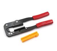 Bosiyrggrl Pince à Sertir FC YTH-214 pour Câble D'Ordinateur et Fiche Simple, Couleur Grise