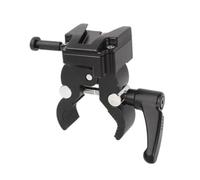 Bosiyrggrl Pince Super Clamp pour Appareil Photo avec Adaptateur de Fixation Universel V-Lock et Système de Libération pour Batterie D'Appareil Photo Reflex Numérique Accessoire de Studio Photo