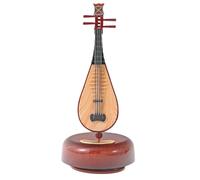 Bosiyrggrl Pipa Instruments Classiques Pipa Boîte à Musique Maison Armoire à Vin Décorations Violon Guitare Octave Boîte Décoration de